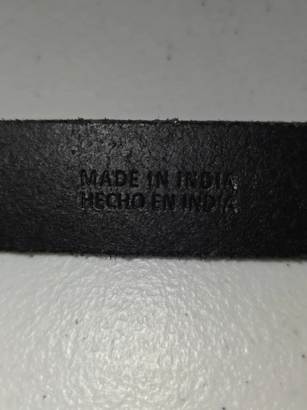 Time and Tru Black Leather Belt with Antiqued Brass Buckle Sz XL - Picture 10 of 16